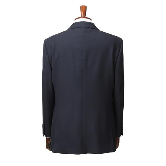 【洋服の青山】背広 秋冬用 ネイビー系 プレミアムスタンダードスーツ【CAVENDISH】 Savile Row メンズ ビジネススーツ かっこいい おしゃれ ワンタックの画像