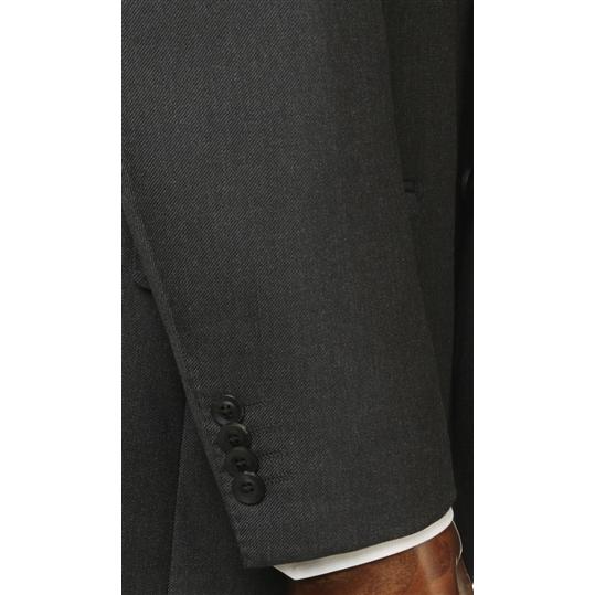 AOYAMA 【洋服の青山】背広 秋冬用 グレー系 プレミアムスタンダード