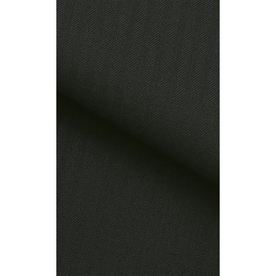 【洋服の青山】ツーパンツ プレミアム スーツ メンズ 秋冬 ブラック 黒 ストライプ ウール100％ ストレッチ スタイリッシュ 2ボタン 背抜き ビジネス HILTONの画像