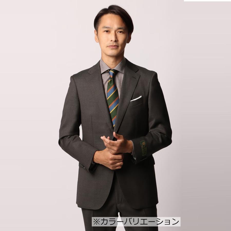 AOYAMA 【洋服の青山】ツーパンツ プレミアム ウール100％ スーツ