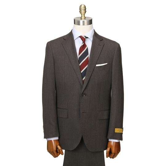 AOYAMA 【洋服の青山】秋冬用 ブラウン系 プレミアムスタイリッシュ