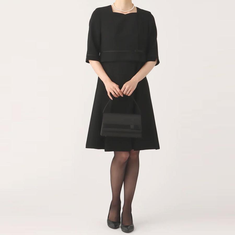 AOYAMA 【洋服の青山】礼服 喪服 フォーマルワンピース レディース