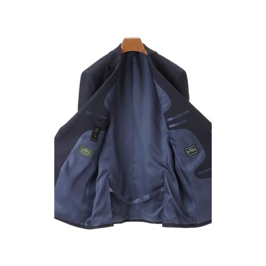⑬ 新品 SAVILE ROW タンダード スーツ DORMEUIL 洋服の青山 AOYAMA 【洋服の青山】秋冬 ネイビー系 プレミアムスタンダード