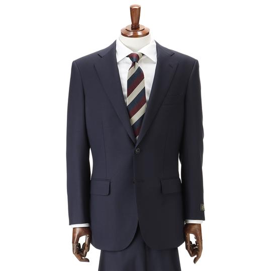 ⑬ 新品 SAVILE ROW タンダード スーツ DORMEUIL 洋服の青山 AOYAMA 【洋服の青山】秋冬 ネイビー系 プレミアムスタンダード