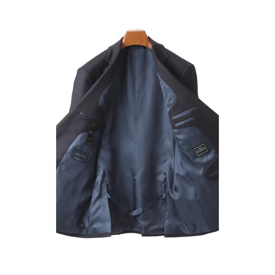EM　n line 青山 ウォッシャブル&ストレッチ　格子柄　ネイビー 楽天市場】【洋服の青山】 春夏 秋冬用 レディース ネイビー系 4