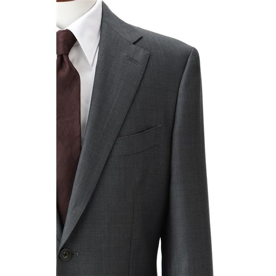 HILTON ネイビー ビジネススーツ GUABELLO AOYAMA 【洋服の青山】秋冬 ネイビー系 プレミアム
