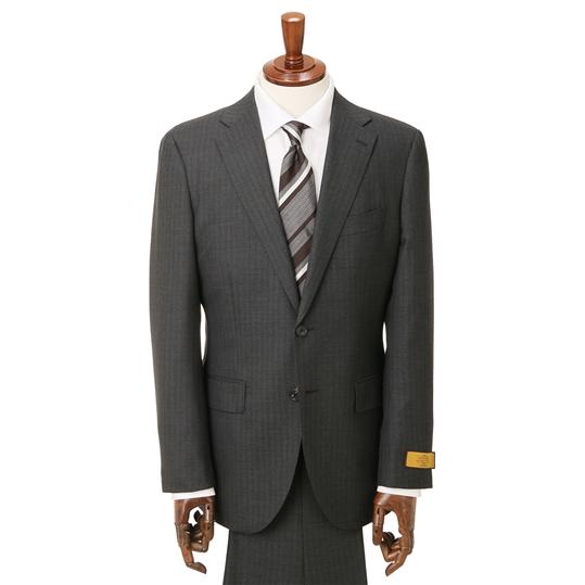 【men'sスーツ】Hilton✨AB6 チェック柄 グレー 2026年最新】HILTON 柄：チェック メンズ ビジネススーツの人気