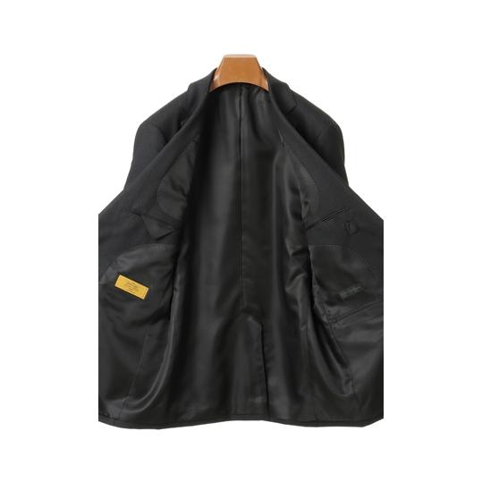 【洋服の青山】秋冬 グレー系 プレミアムスタイリッシュスーツ【ツーパンツ】【Super100's】 HILTON メンズ ビジネス ストレッチ 長袖 標準体 ノータックの画像