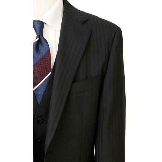 美品 90's スリーピース スーツ ウール100 A4 日本製 AOYAMA 【洋服の青山】スリーピース メンズ ウール100％ オール