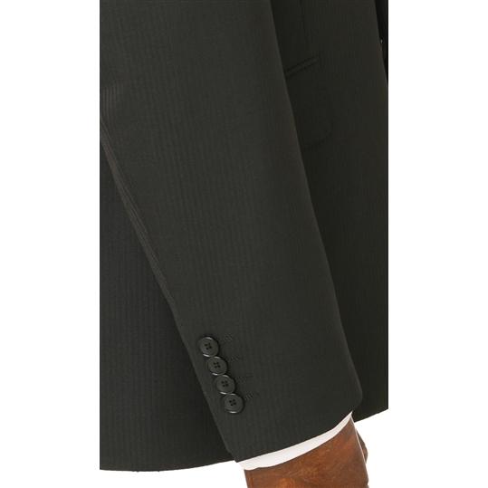 【洋服の青山】ツーパンツ スーツ メンズ スリム オールシーズン ブラック 調温調湿 透湿速乾 ウォッシャブル 洗える ストレッチ ビジネス PERSON'S FOR MENの画像