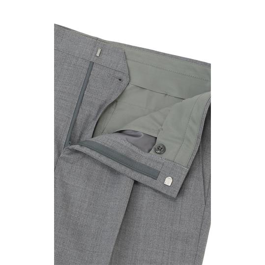 AOYAMA 【洋服の青山】スラックス メンズ レギュラー 春夏用 グレー系