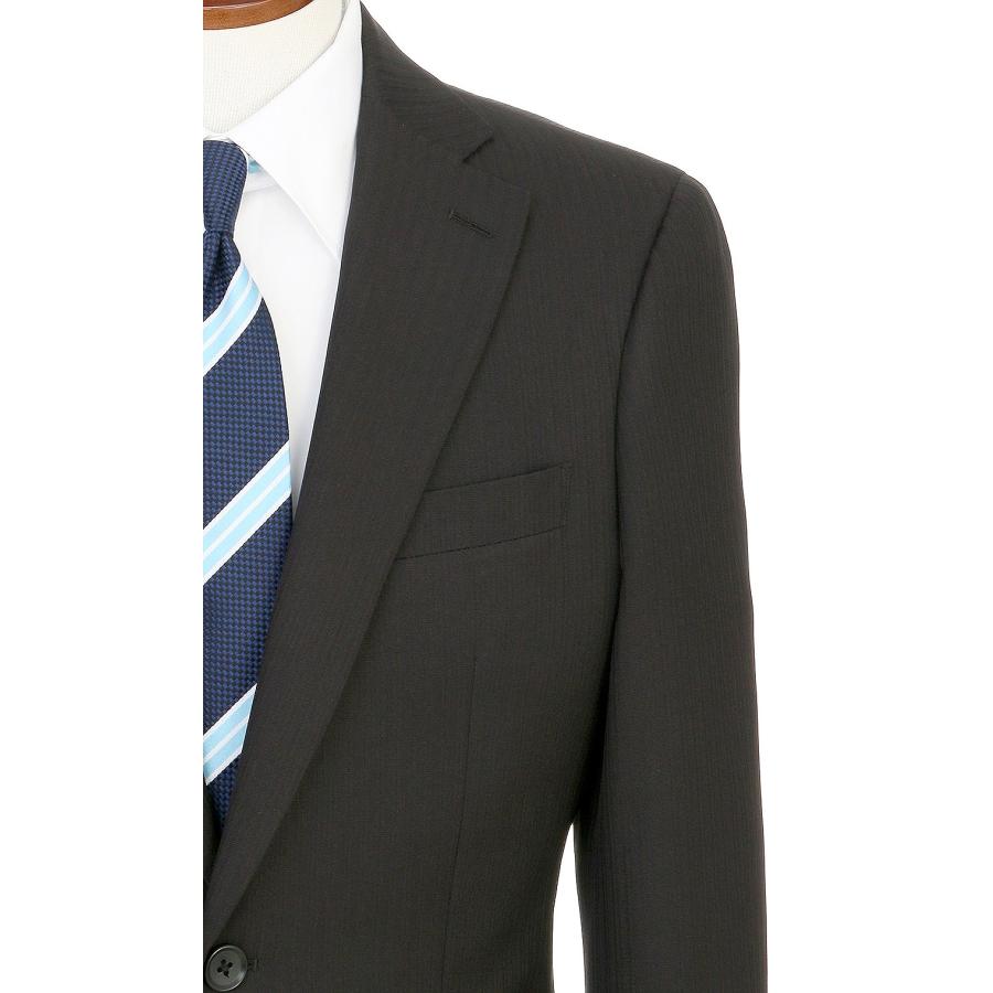 AOYAMA 【洋服の青山】洗える スーツ パンツ2本 ツーパンツ ブラック