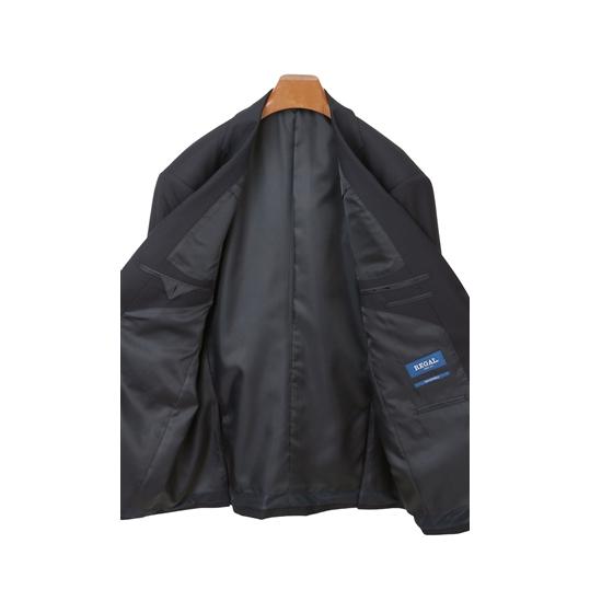 【洋服の青山】秋冬用 ネイビー系 スタンダードスーツ【キング】【ツーパンツ】【Plastics Smart】 REGALの画像