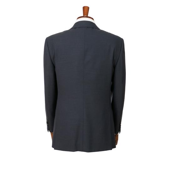 【洋服の青山】秋冬用 ネイビー系 プレミアムスタンダードスーツ【DORMEUIL】 Savile Rowの画像