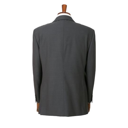 【洋服の青山】秋冬用 グレー系 プレミアムスタンダードスーツ【DORMEUIL】 Savile Rowの画像