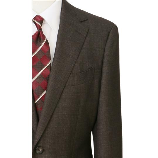 【未使用品】洋服の青山　カシミヤ混　スーツAB5 上下　ダークブラウン 未使用品】洋服の青山 カシミヤ混 スーツAB5 上下 ダーク