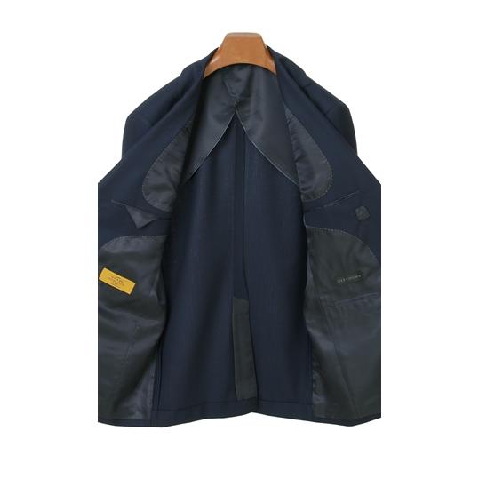 AOYAMA 【洋服の青山】【スリーピース】メンズ スーツ 秋冬用 ネイビー