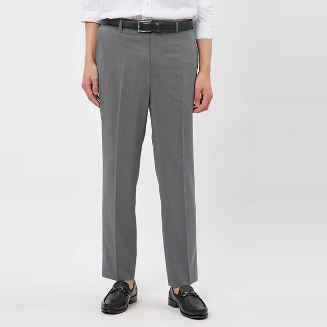 AOYAMA 【洋服の青山】裾上げ済み スラックス メンズ ゆったり 春夏