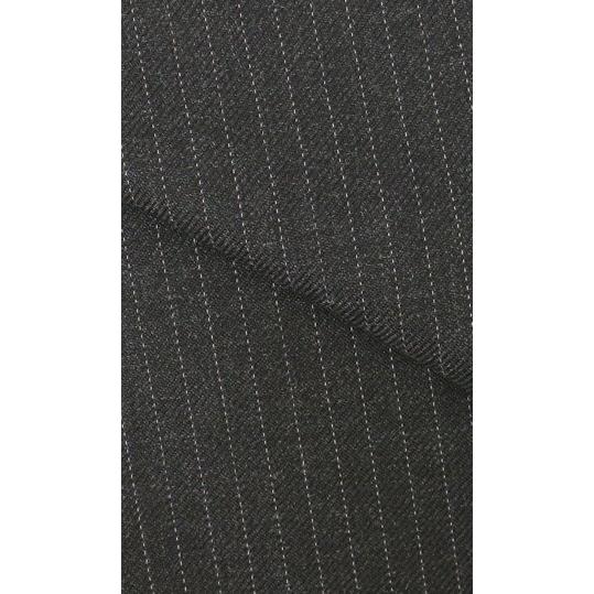 【洋服の青山】秋冬 グレー系 プレミアムスタンダードスーツ【CAVENDISH】 【ジャケット】 2ボタン 総裏 本台場 脇当て 重ねボタン サイドベンツの画像
