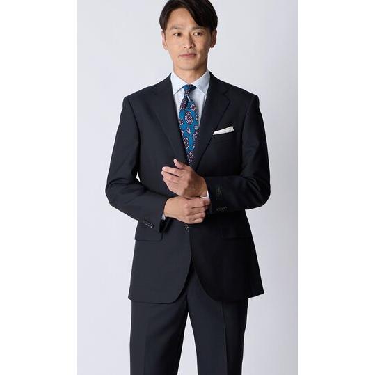 AOYAMA 【洋服の青山】ウール100% プレミアム スーツ メンズ スリム
