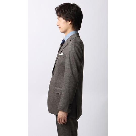 【洋服の青山】プレミアム ウール混 スーツ メンズ スリム 秋冬 ベージュ ストレッチ 動きやすい ビジネス オフィス 出張 営業 通勤 仕事 卒業式の画像