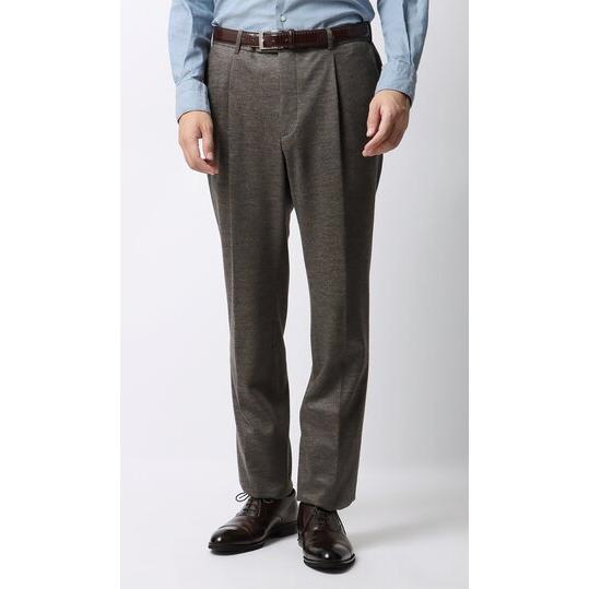 【洋服の青山】プレミアム ウール混 スーツ メンズ スリム 秋冬 ベージュ ストレッチ 動きやすい ビジネス オフィス 出張 営業 通勤 仕事 卒業式の画像