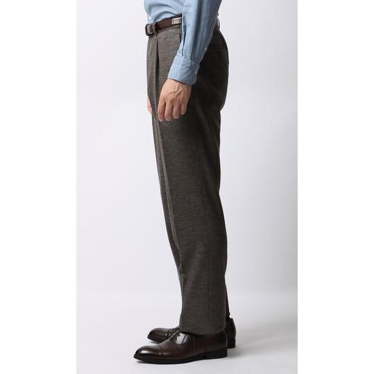 【洋服の青山】プレミアム ウール混 スーツ メンズ スリム 秋冬 ベージュ ストレッチ 動きやすい ビジネス オフィス 出張 営業 通勤 仕事 卒業式の画像