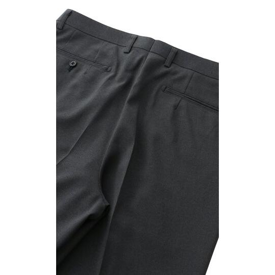 AOYAMA 【洋服の青山】スラックス スタンダード ツータック メンズ 春
