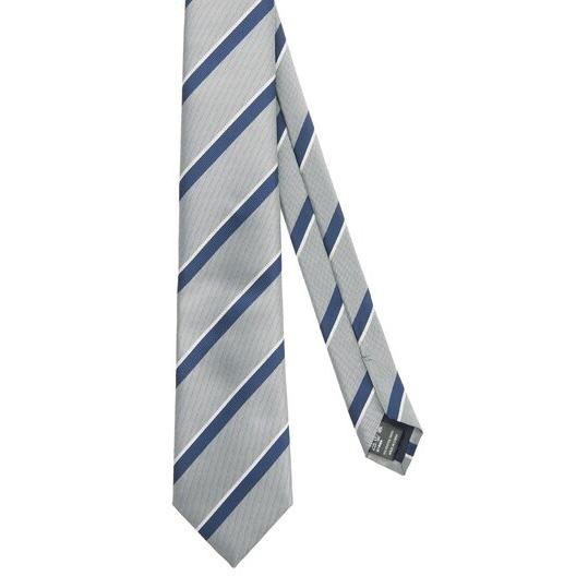 AOYAMA 【洋服の青山】メンズ ネクタイ グレー系 レギュラータイ【OEKO
