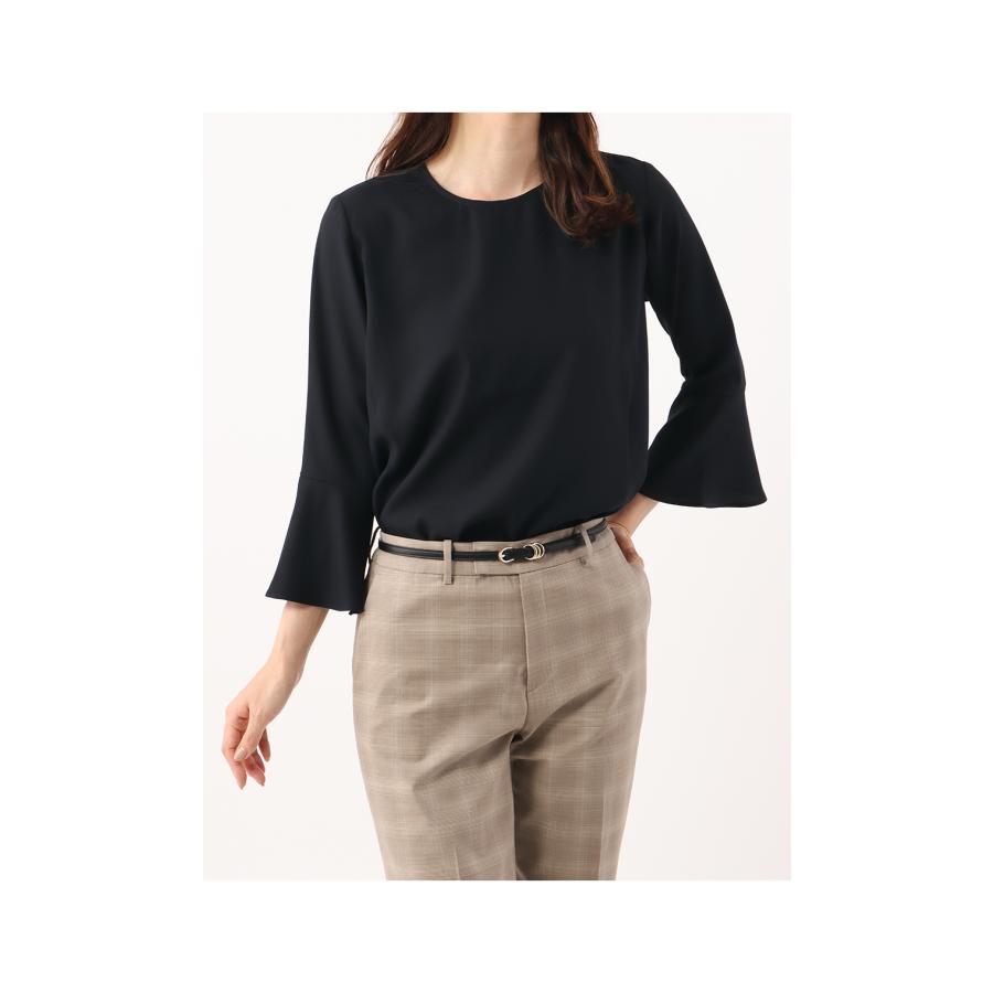 AOYAMA 【洋服の青山】シフォン ブラウス レディース 透けない 長袖