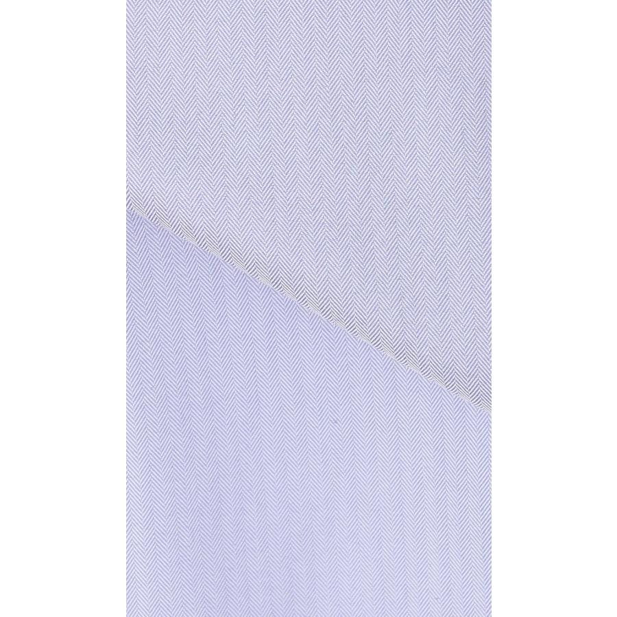 AOYAMA 【洋服の青山】 バンドカラープリーツシャツ 長袖 オール