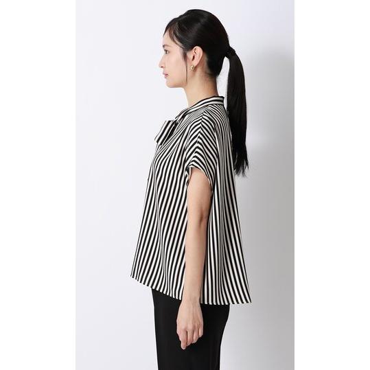 AOYAMA 【洋服の青山】ボウタイ ひんやり ブラウス 半袖 レディース 春