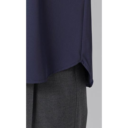 AOYAMA 【洋服の青山】レディース 半袖 夏 シャツカラーブラウス