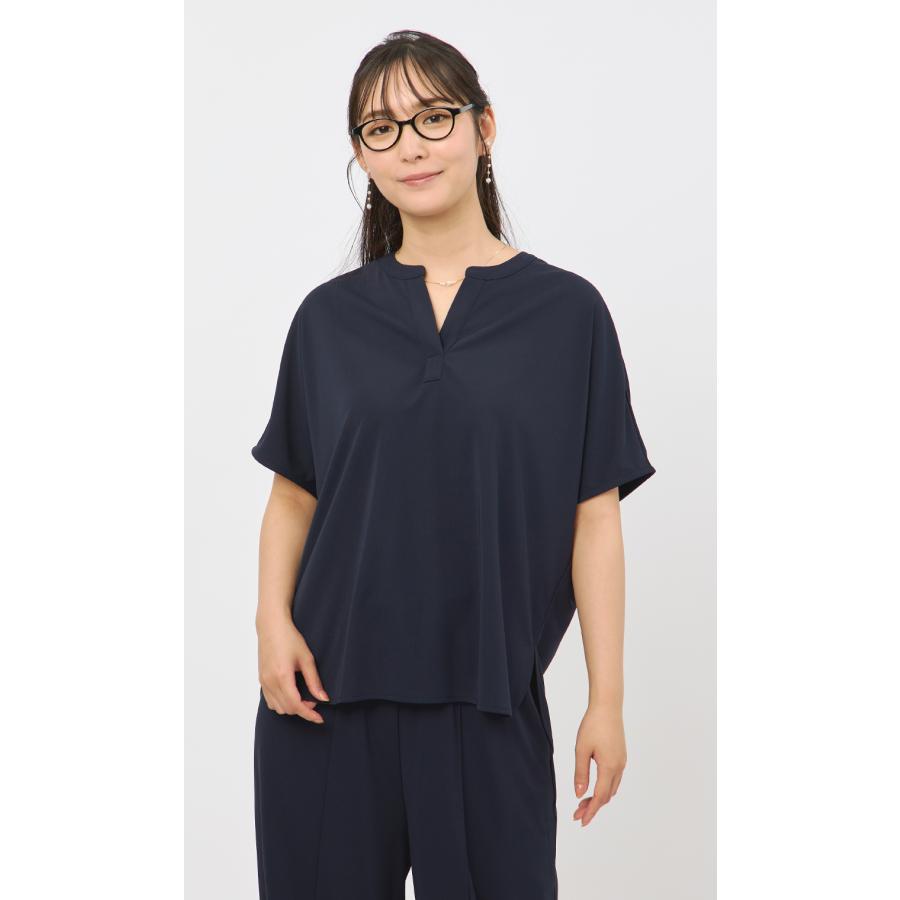 マチャット 20AW スクエアカラーブラウス プルオーバー 長袖 キーネック マチャット 20AW スクエアカラーブラウス プルオーバー 長袖