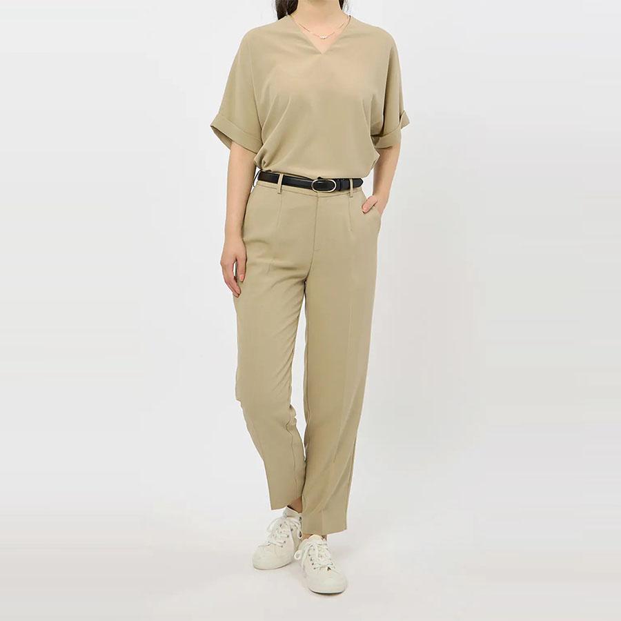 AOYAMA 【洋服の青山】Vネックブラウス レディース Vネック ブラウス 
