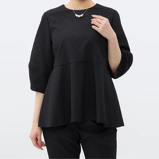 AOYAMA 【洋服の青山】セットアップ可 UVカット 撥水 ブラウス