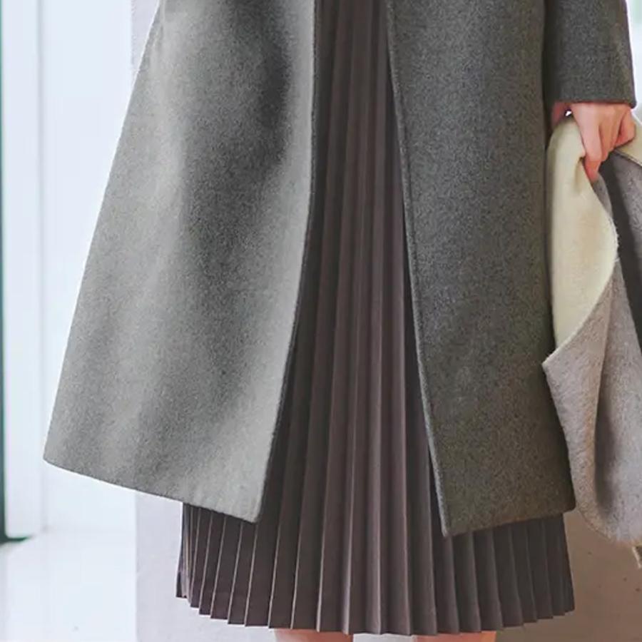 AOYAMA 【洋服の青山】ダブルチェスターコート レディース 秋冬用