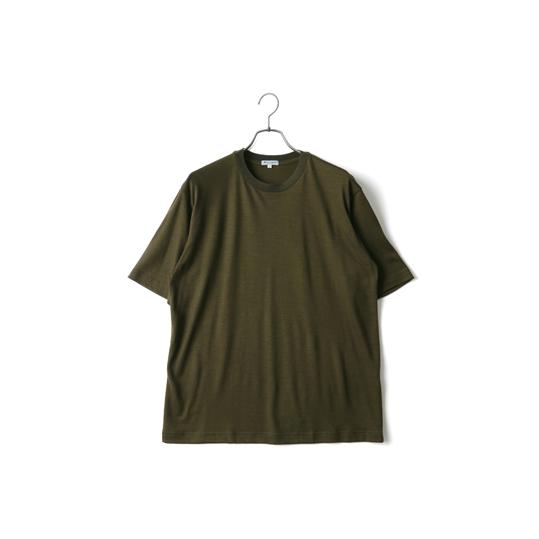 AOYAMA 【洋服の青山】尾州産地 ウール100% Tシャツ メンズ S-3L