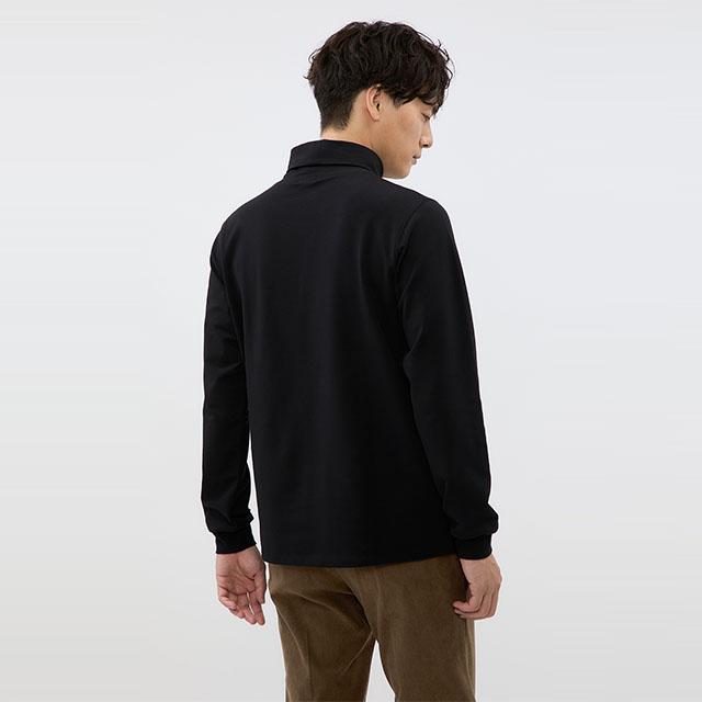 AOYAMA 【洋服の青山】タートルネック Tシャツ 長袖 メンズ オール
