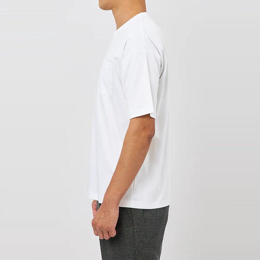 AOYAMA 【洋服の青山】綿100％ Tシャツ メンズ 半袖 春夏 ホワイト 白