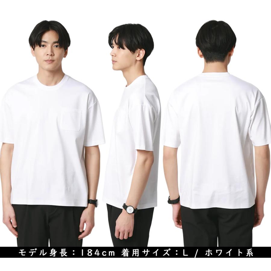 AOYAMA 【洋服の青山】綿100％ 形態安定 シワになりにくい ビズTシャツ