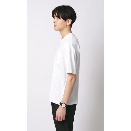 AOYAMA 【洋服の青山】綿100％ 形態安定 シワになりにくい ビズTシャツ
