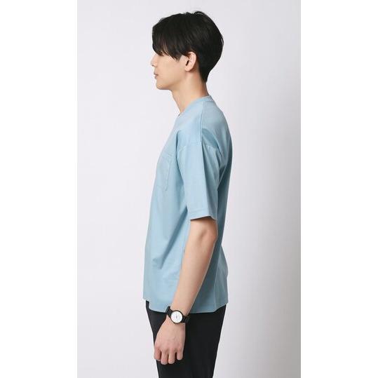 AOYAMA 【洋服の青山】綿100％ 形態安定 シワになりにくい ビズTシャツ