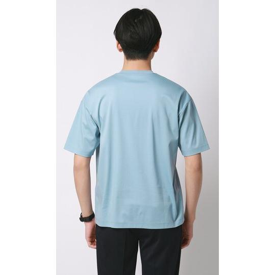 AOYAMA 【洋服の青山】綿100％ 形態安定 シワになりにくい ビズTシャツ