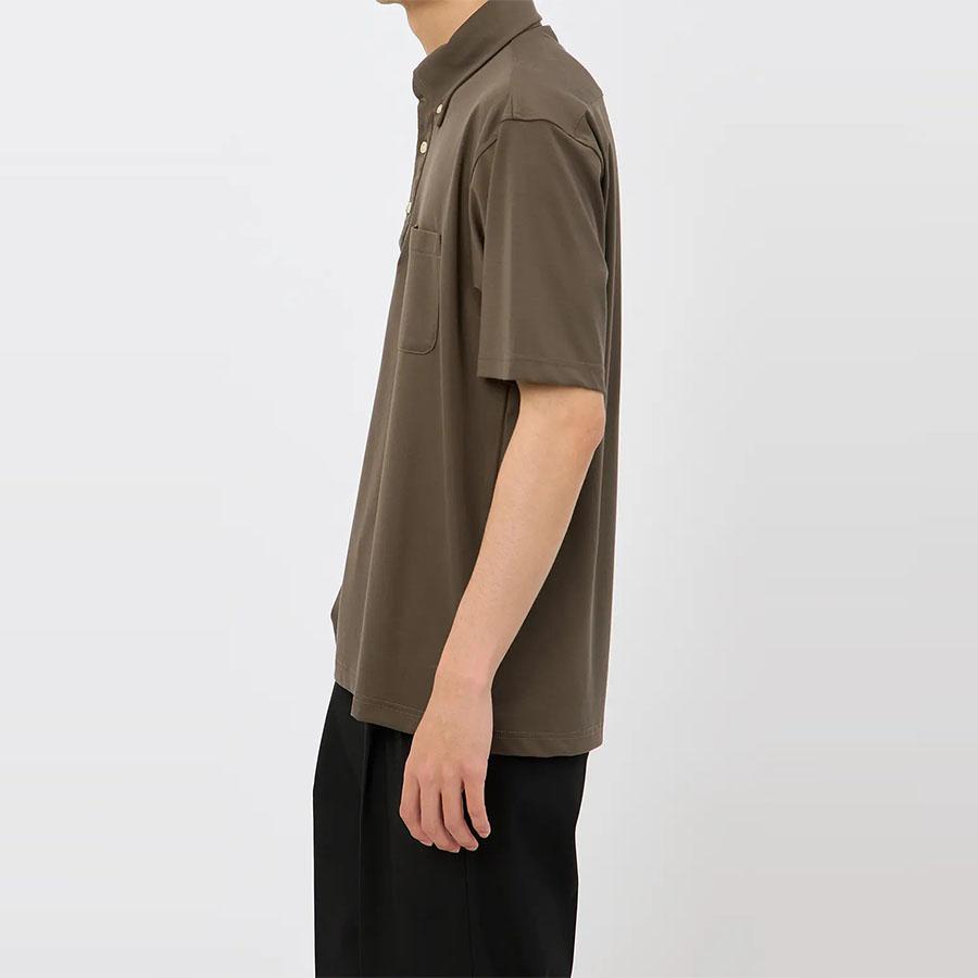 AOYAMA 【洋服の青山】冷たい ポロシャツ 半袖 メンズ 春夏 ボタン
