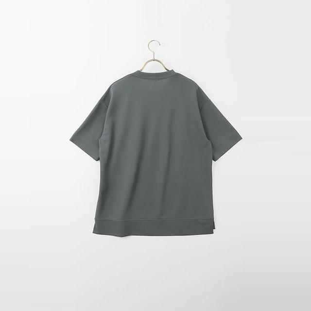 AOYAMA 【洋服の青山】Tシャツ 半袖 メンズ 春夏 チャコールグレー