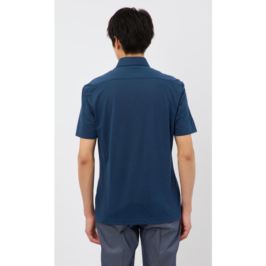 AOYAMA 【洋服の青山】ポロシャツ メンズ 半袖 春夏 ネイビー