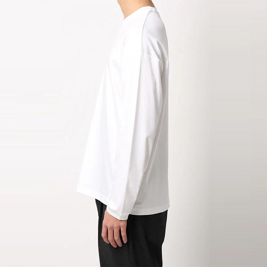 AOYAMA 【洋服の青山】ロングTシャツ 長袖 メンズ 春夏秋冬 ホワイト