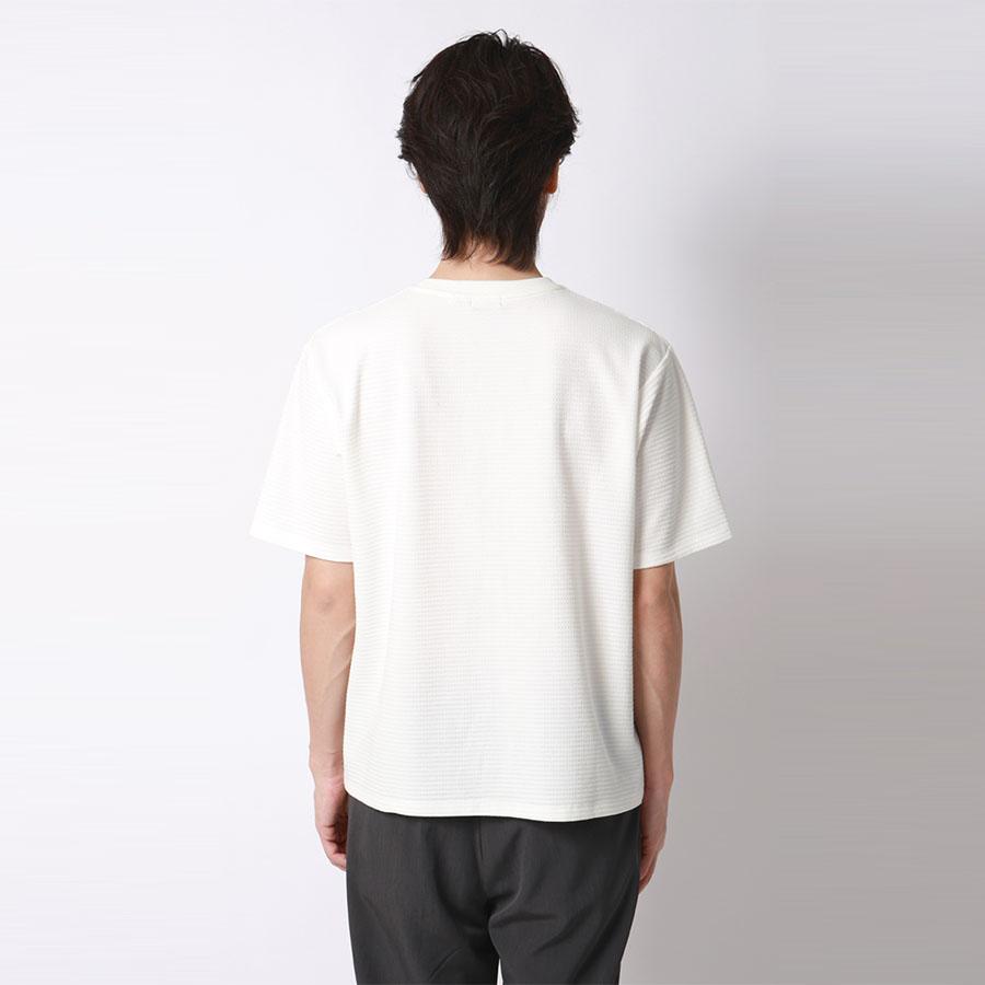 AOYAMA 【洋服の青山】Tシャツ 半袖 メンズ 春夏 ホワイト 白 クルー