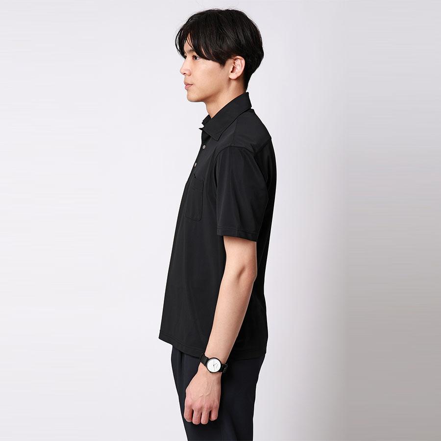AOYAMA 【洋服の青山】冷たいポロシャツ 半袖 メンズ 盛夏【涼